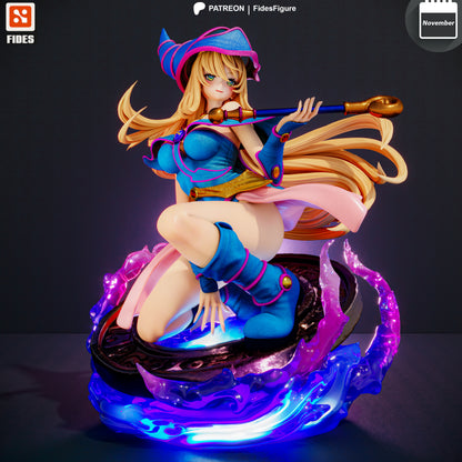 Dark Magician Girl - Yu-Gi-Oh! | Painted / Unpainted Options
