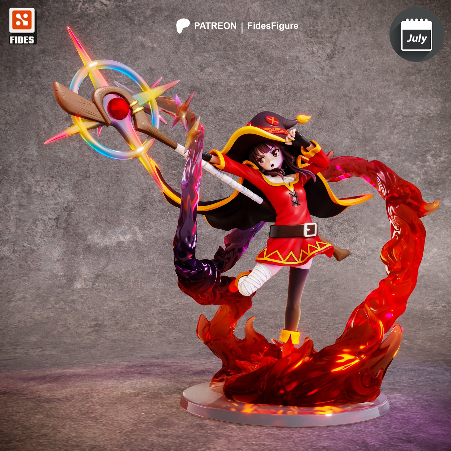 Megumin - Konosuba | Painted / Unpainted Options