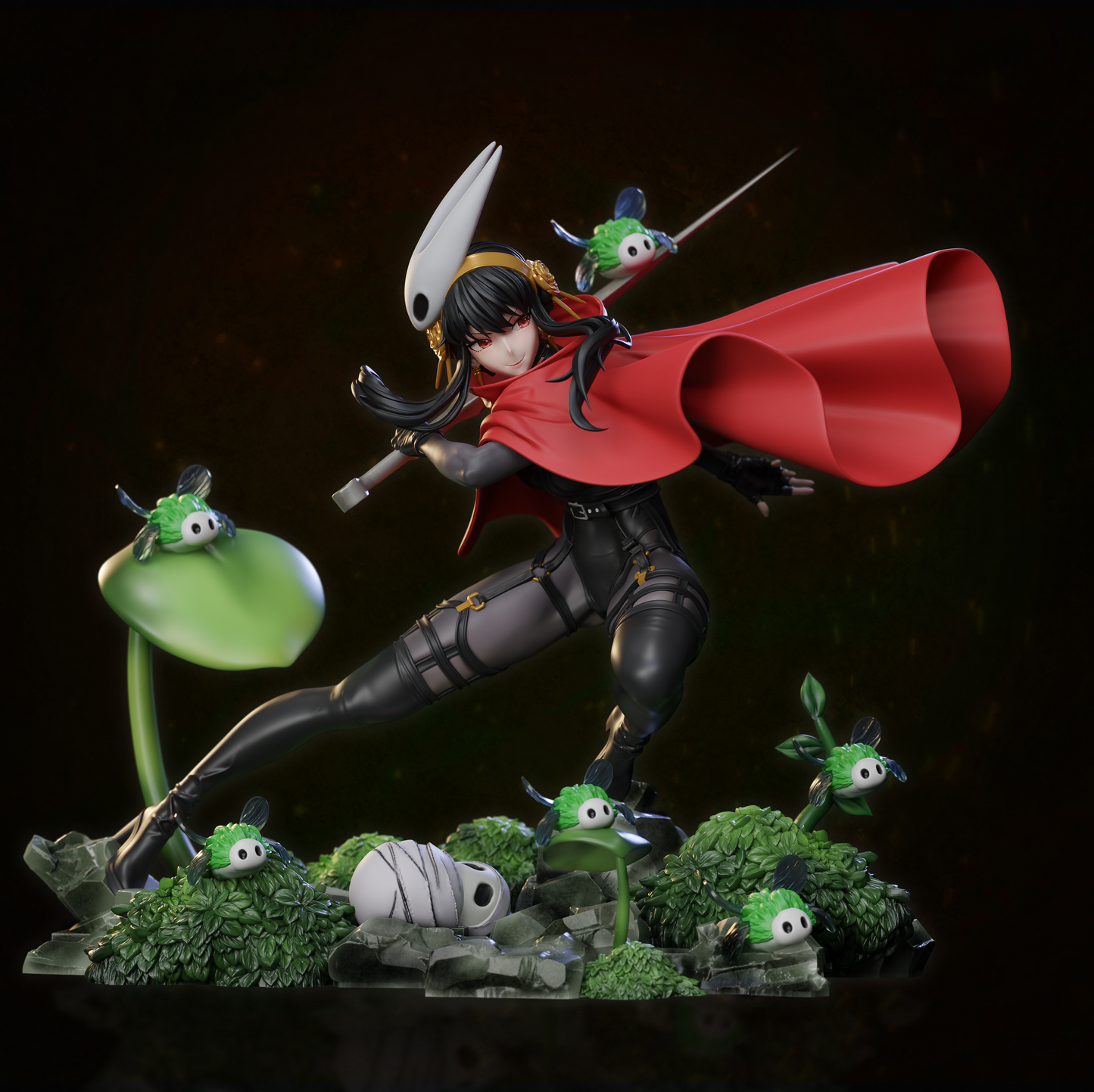 Yornet - Spy x Family x Silksong | Painted / Unpainted Options