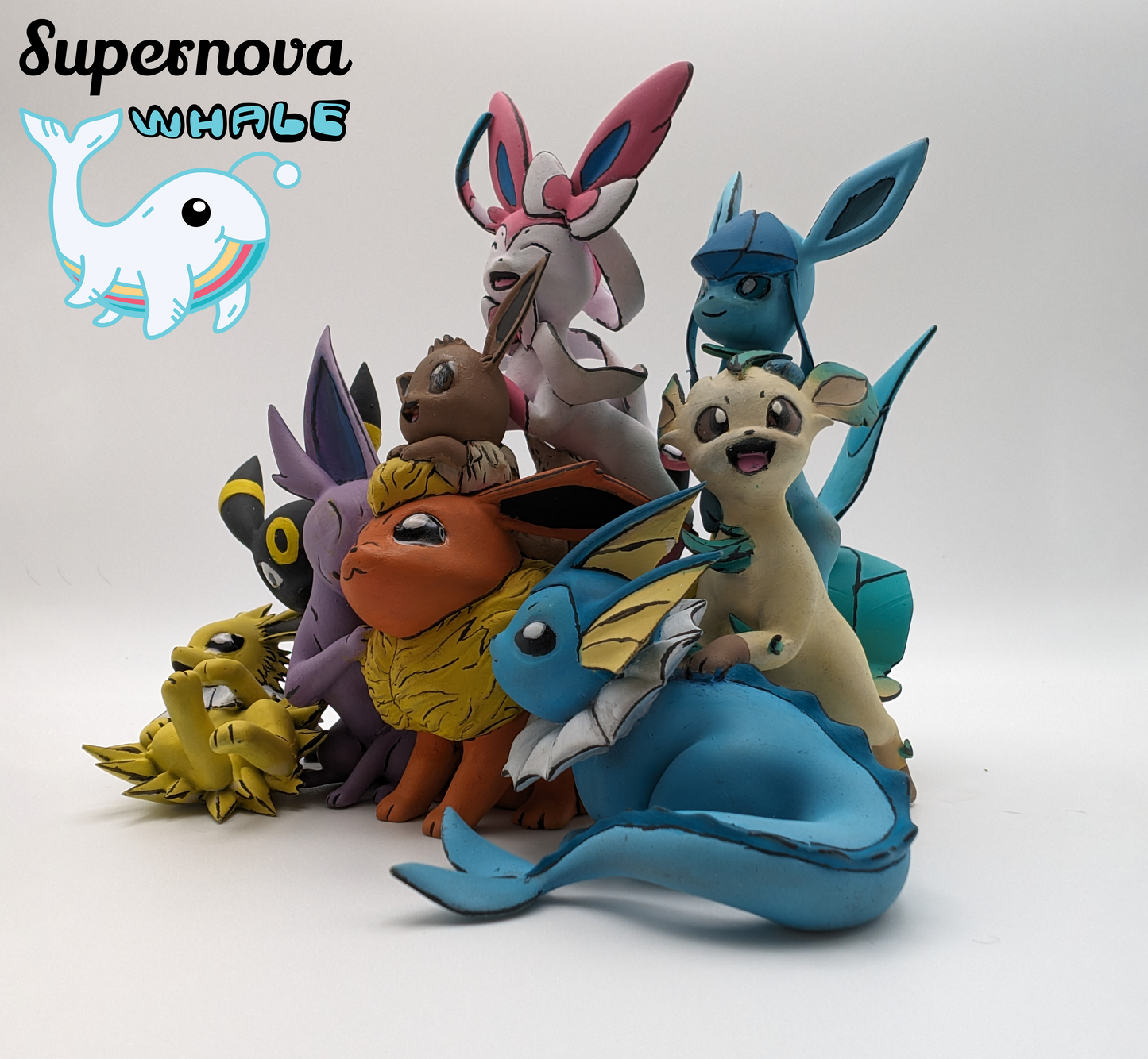 Eeveelution Family Diorama