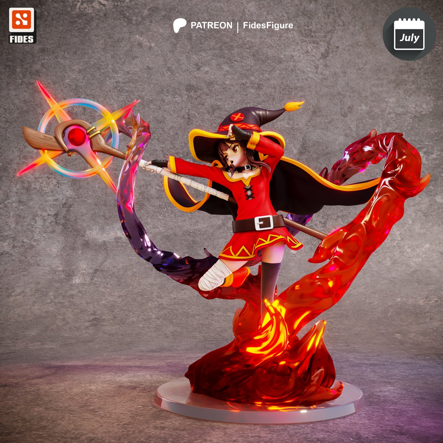 Megumin - Konosuba | Painted / Unpainted Options