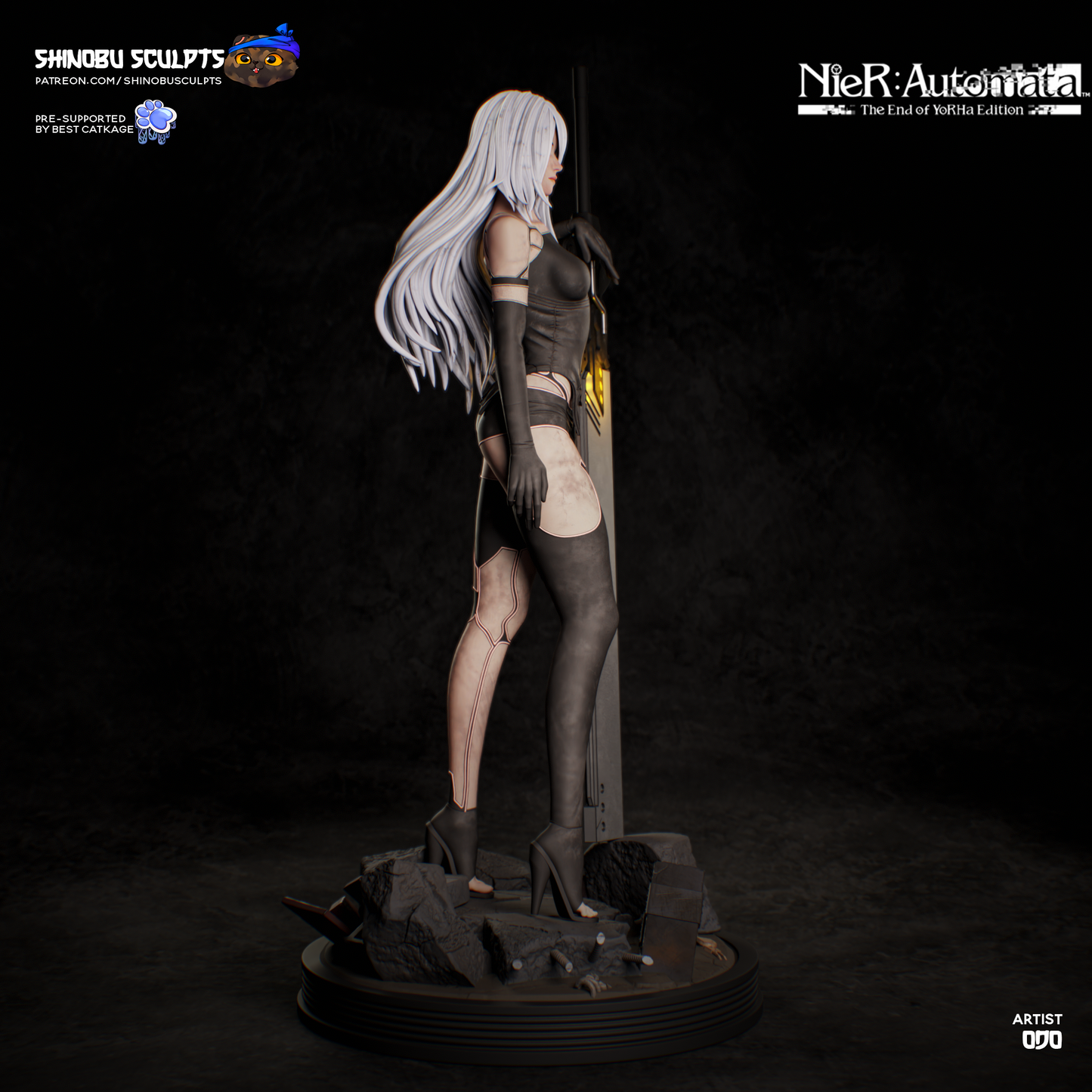 A2 - NieR Automata | Painted Preorder / Unpainted Options