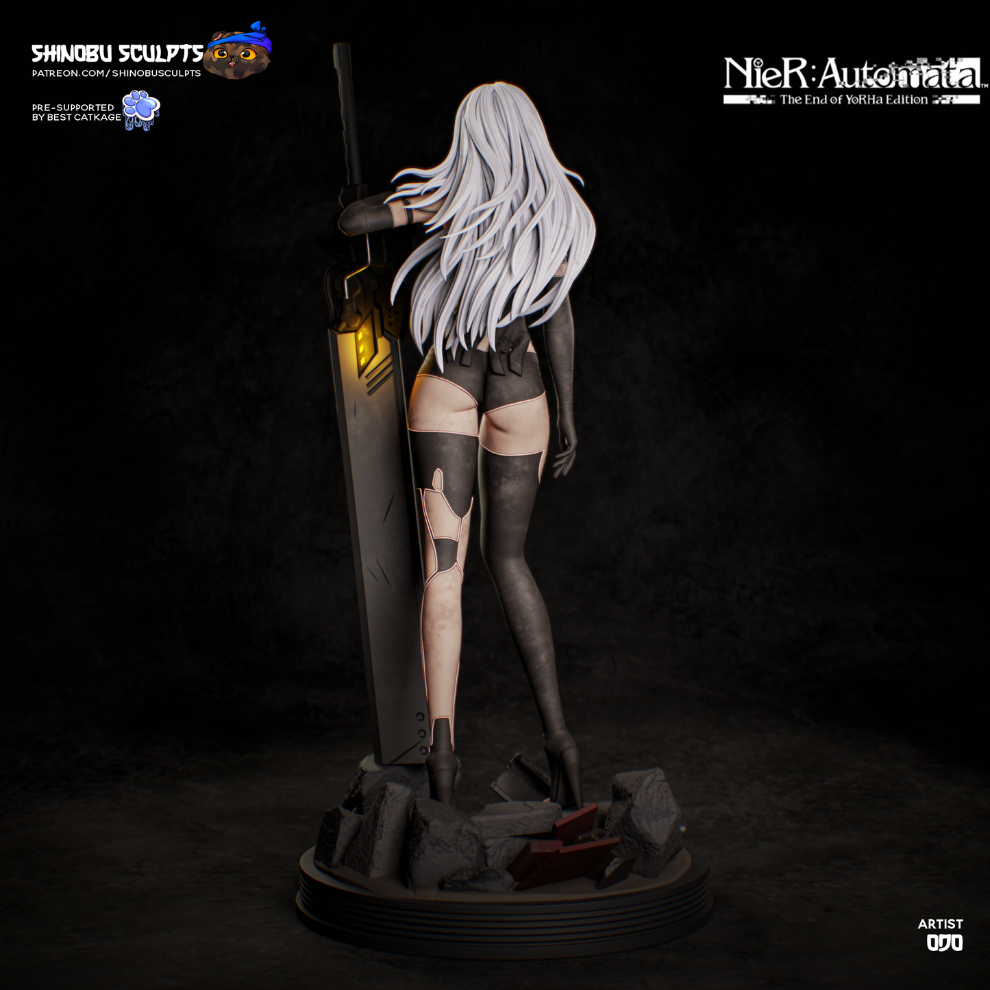 A2 - NieR Automata | Painted Preorder / Unpainted Options