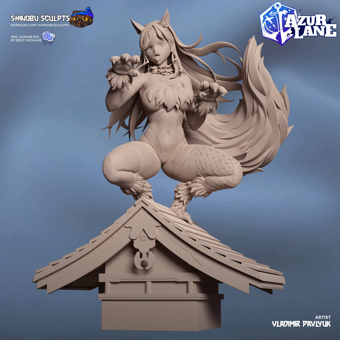 Atago Full Moon's Feral Wolf - Azur Lane