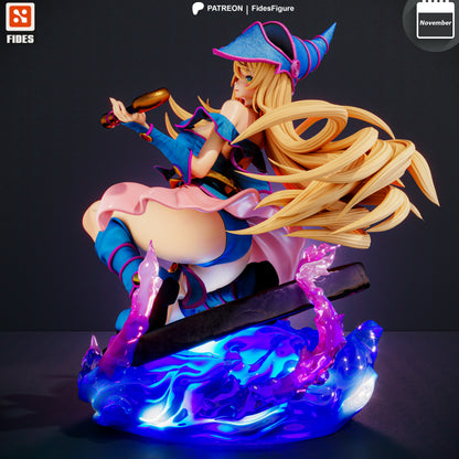 Dark Magician Girl - Yu-Gi-Oh! | Painted / Unpainted Options