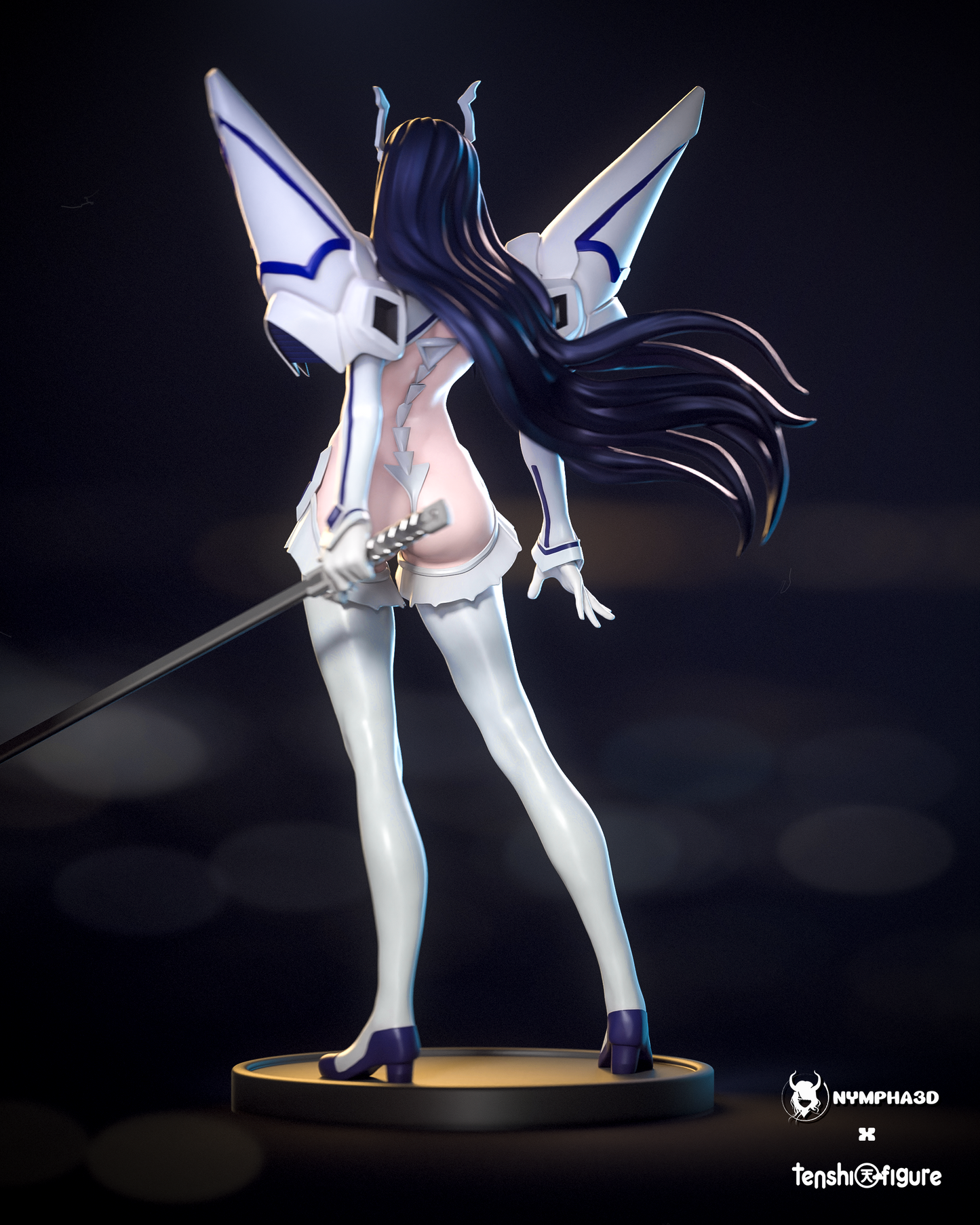 Satsuki - Kill la Kill | Painted / Unpainted Options