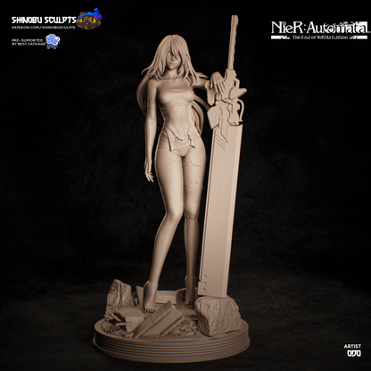 A2 - NieR Automata | Painted Preorder / Unpainted Options