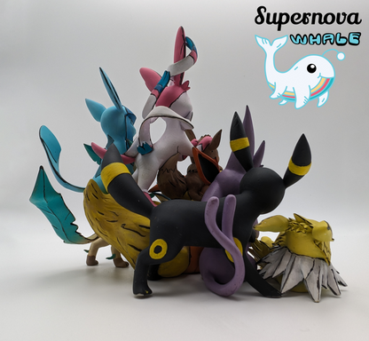 Eeveelution Family Diorama