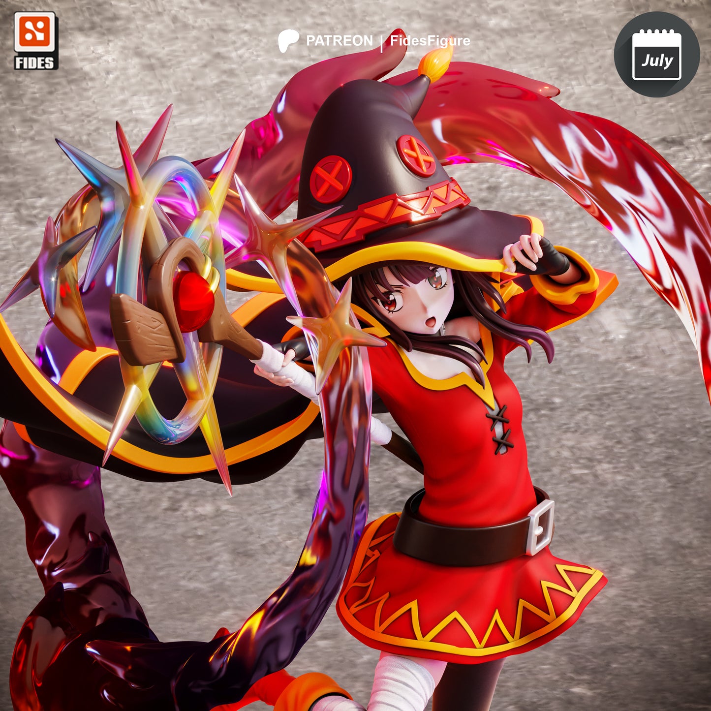 Megumin - Konosuba | Painted / Unpainted Options