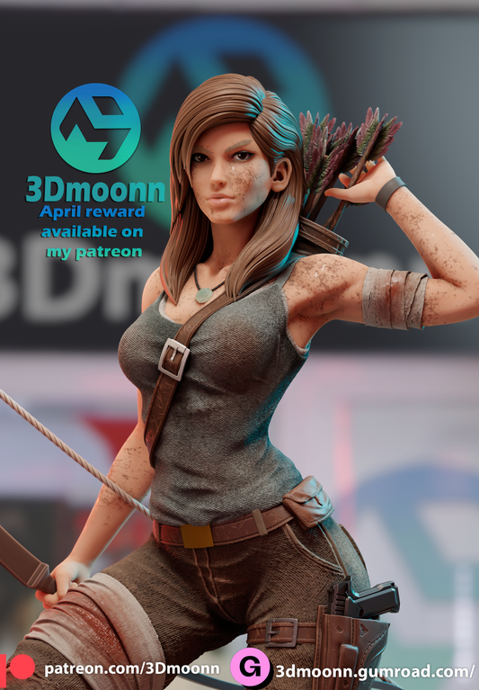 Lara Croft - Tomb Raider | Painted / Unpainted Options