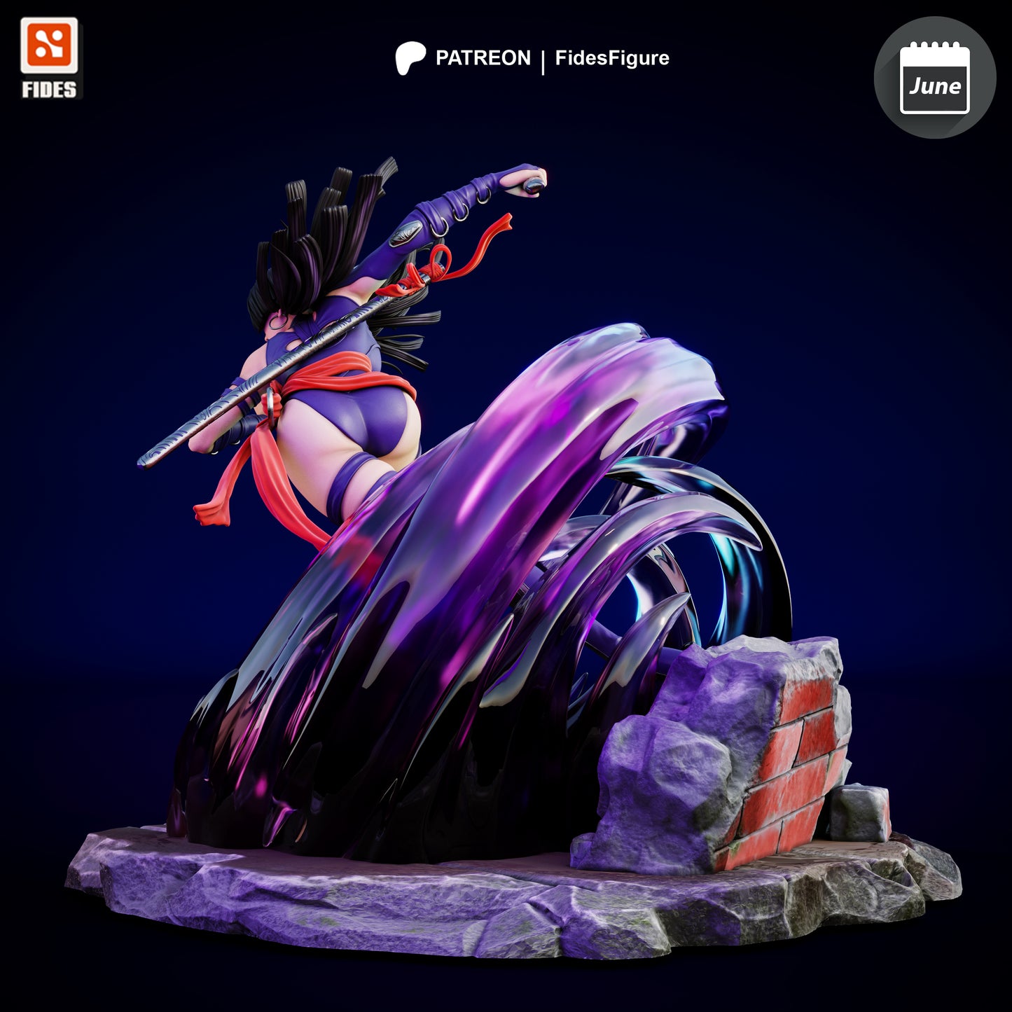 Psylocke - Marvel | Painted / Unpainted Options