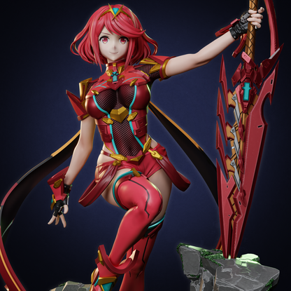 Pyra - Xenoblade Chronicles 2 | Painted / Unpainted Options