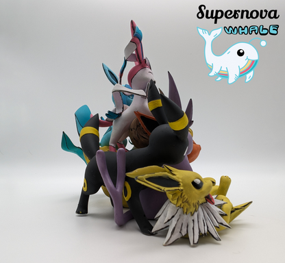 Eeveelution Family Diorama