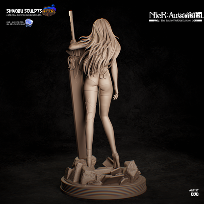 A2 - NieR Automata | Painted Preorder / Unpainted Options