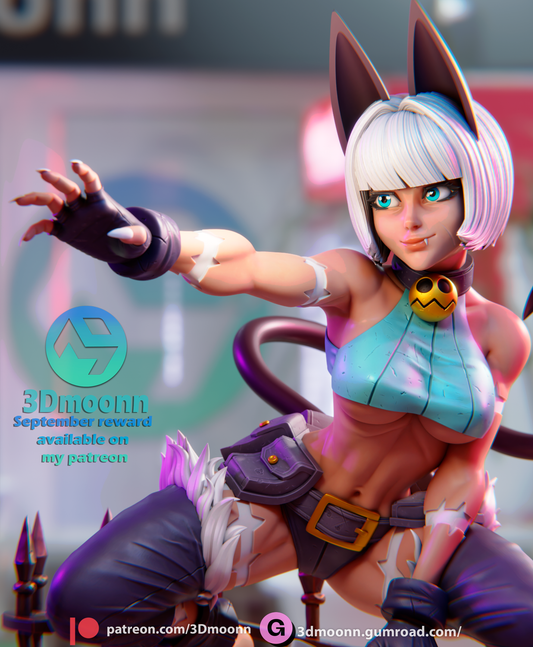 Ms.Fortune - Skullgirls | Painted / Unpainted Options