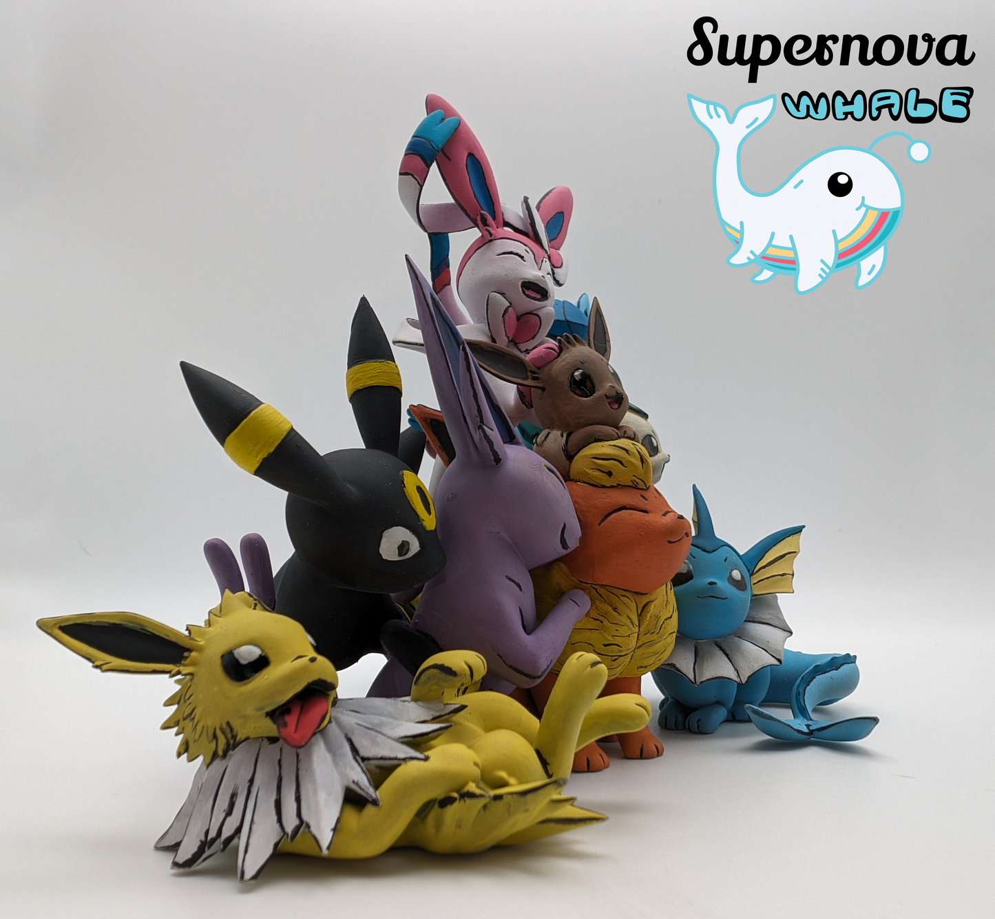 Eeveelution Family Diorama