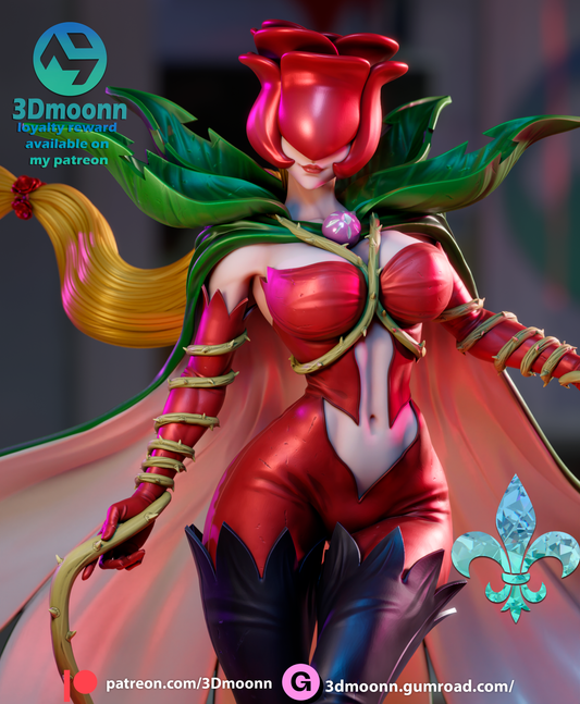 Rosemon - Digimon | Painted / Unpainted Options