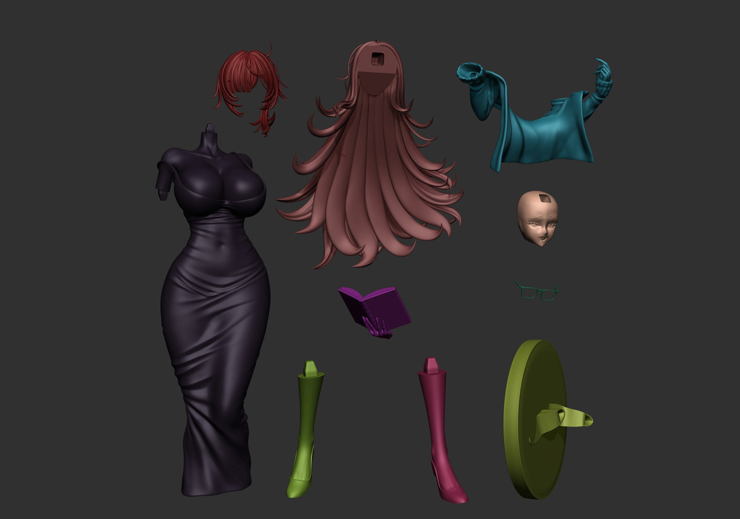 Label - Nikke: Goddess of Victory | Painted / Unpainted Options