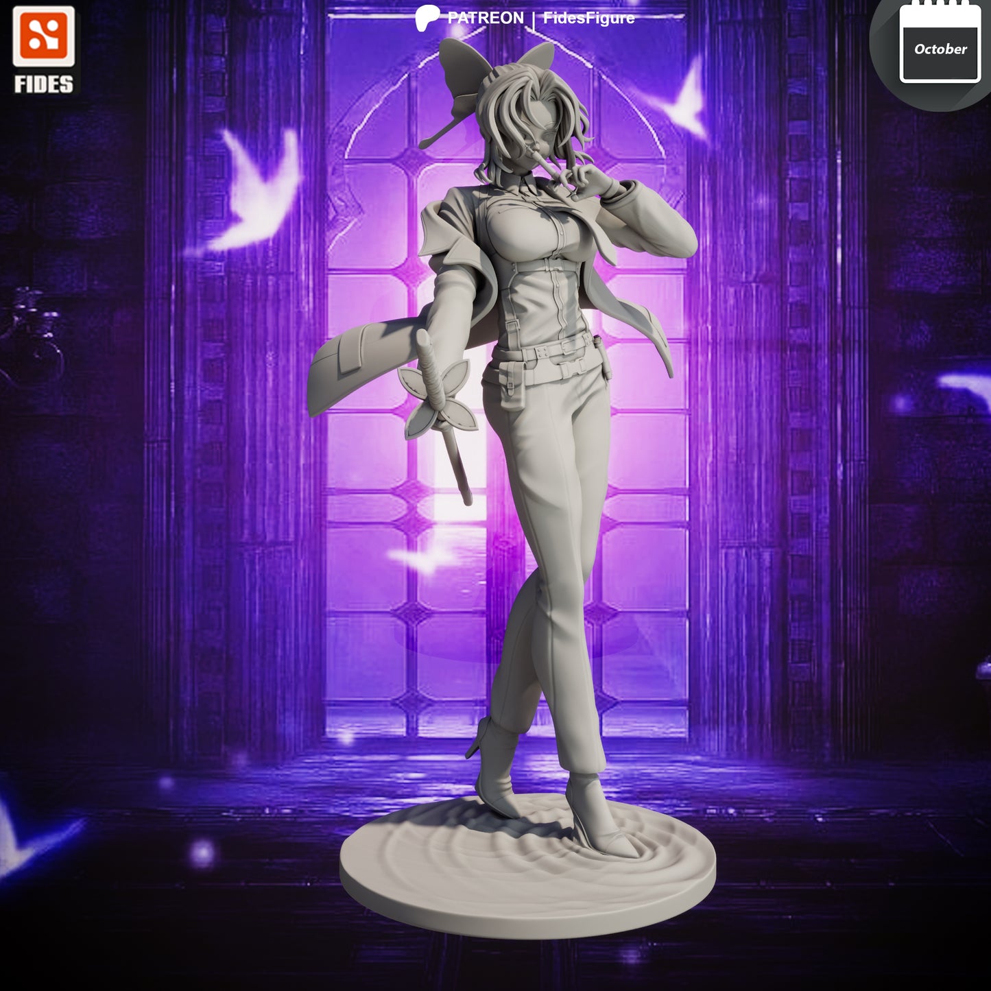 Shinobu - Demon Slayer | Painted / Unpainted Options