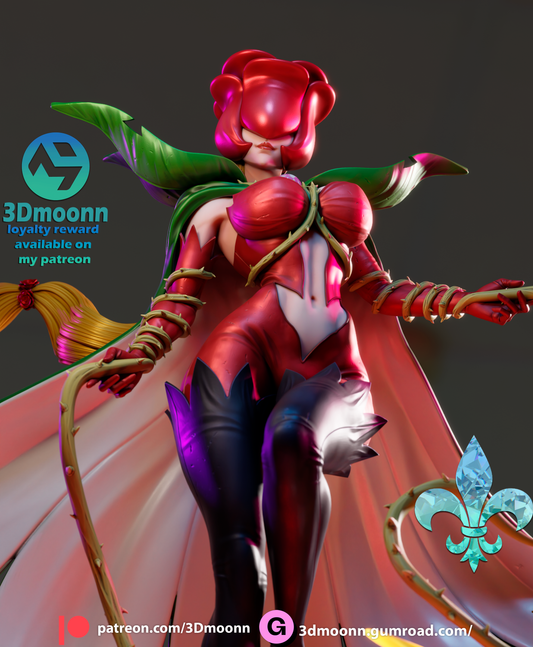 Rosemon - Digimon | Painted / Unpainted Options
