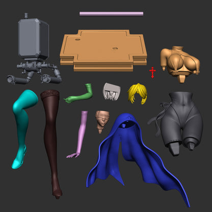 2B - Nier Automata | Painted / Unpainted Options