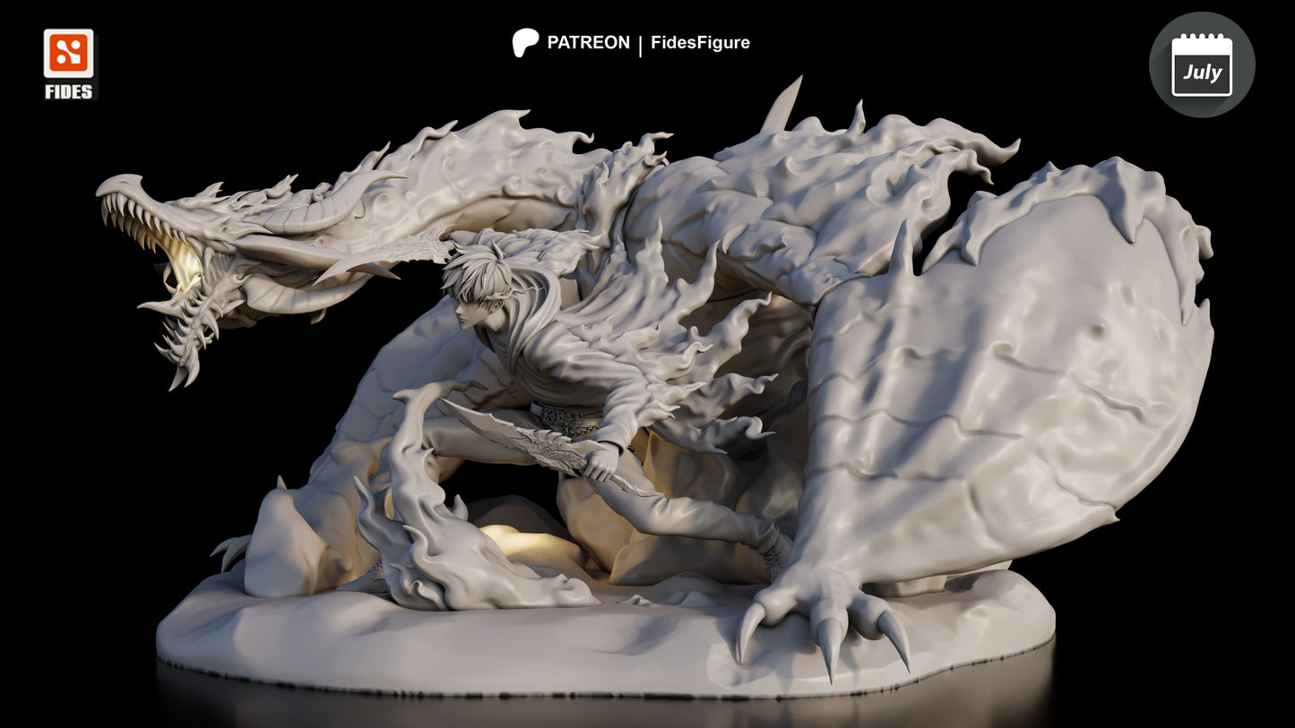 Sung Jin-Woo - Solo Leveling | Painted / Unpainted Options