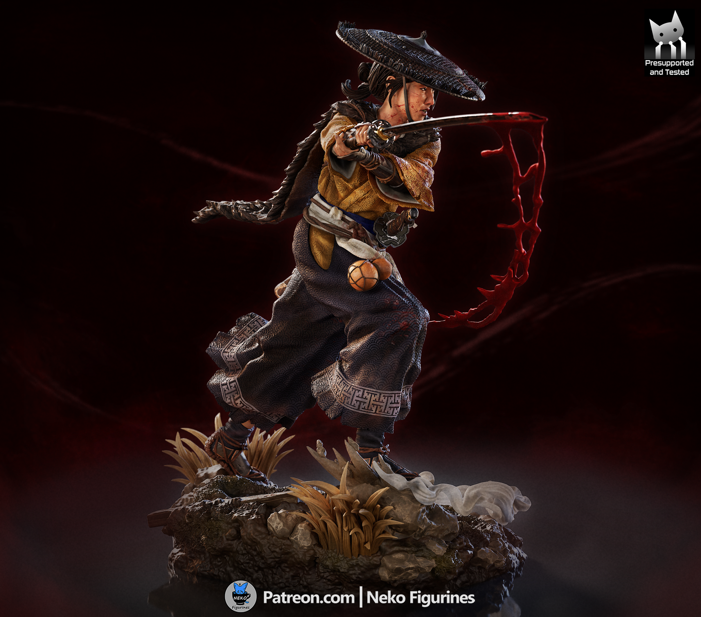 Atsu - Ghost of Yotei | Painted / Unpainted Options