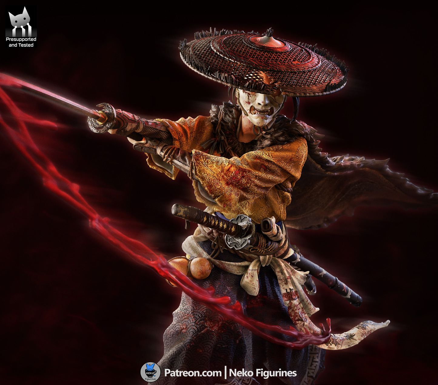 Atsu - Ghost of Yotei | Painted / Unpainted Options
