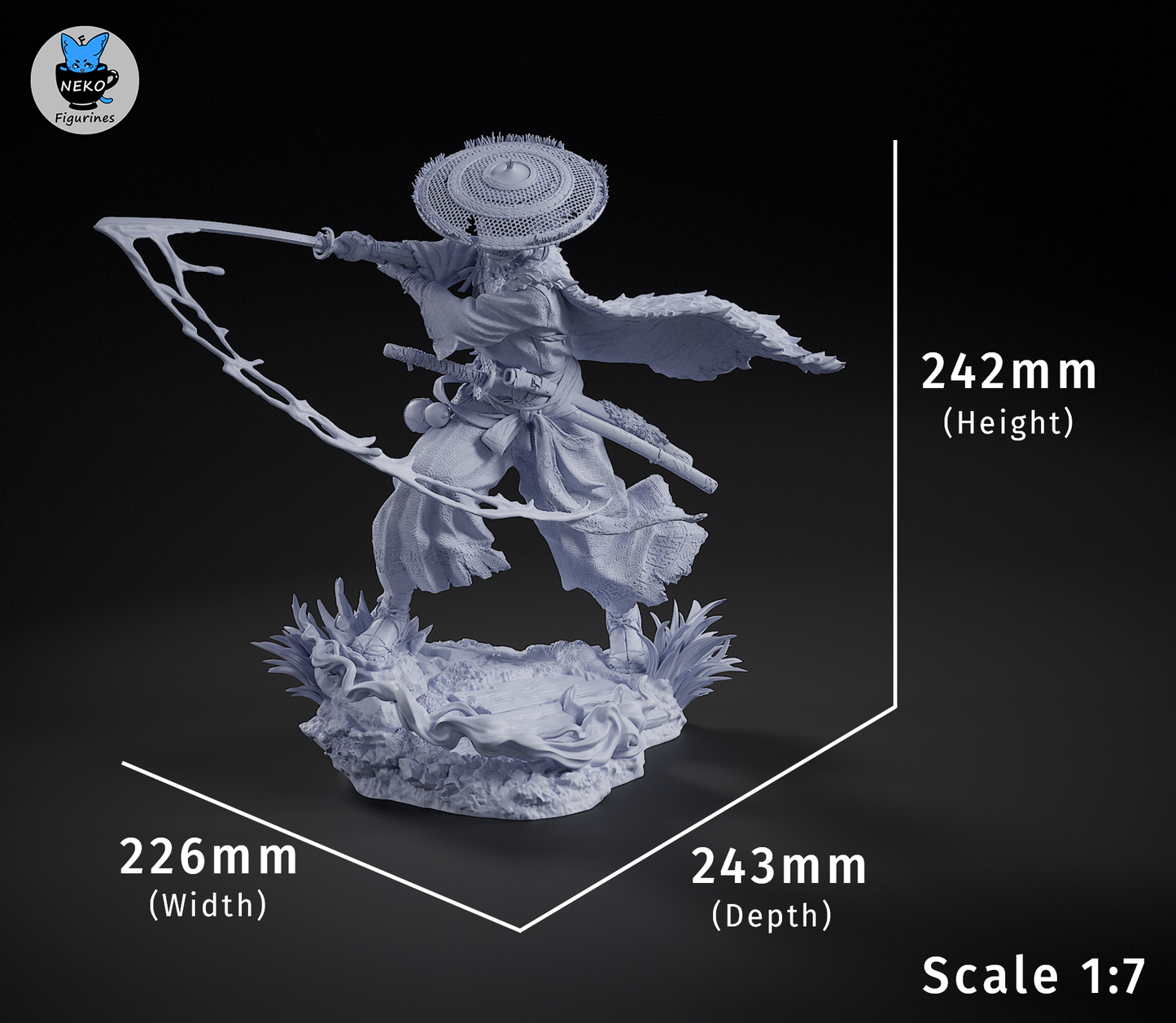 Atsu - Ghost of Yotei | Painted / Unpainted Options