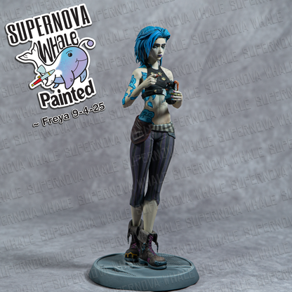 Broken Jinx - Arcane | Painted Preorder / Unpainted Options