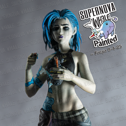 Broken Jinx - Arcane | Painted Preorder / Unpainted Options