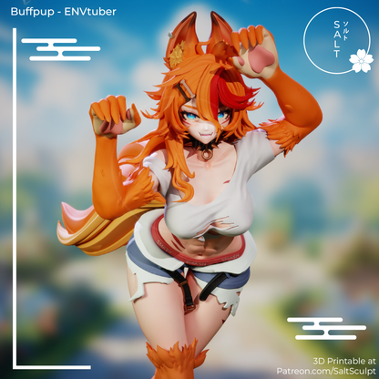 Buffpup - Vtuber | Painted / Unpainted Options