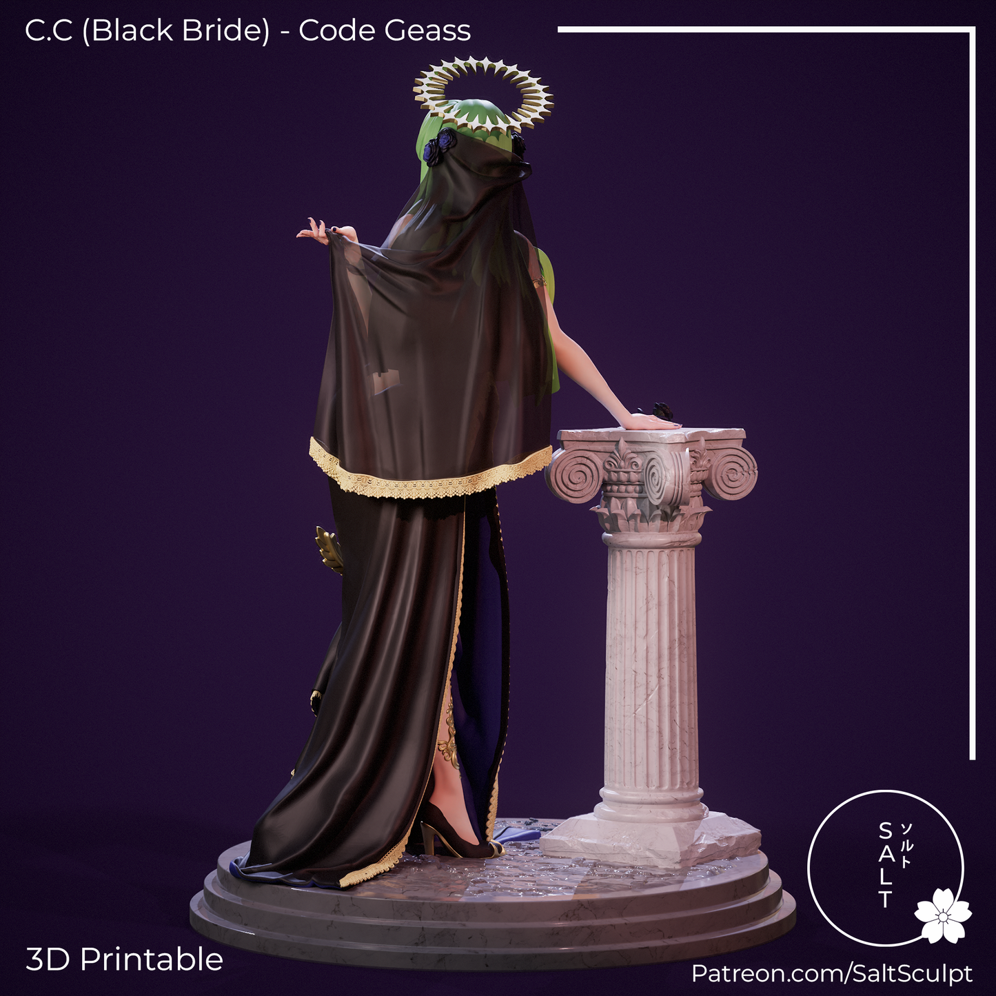 Black Bride - Code Geass | Painted / Unpainted Options