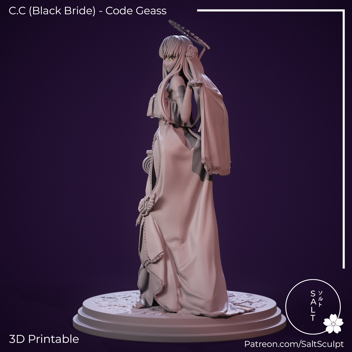 Black Bride - Code Geass | Painted / Unpainted Options