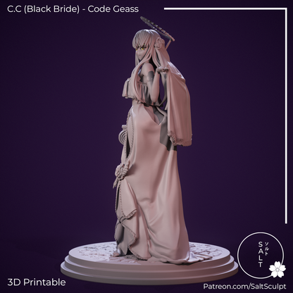 Black Bride - Code Geass | Painted / Unpainted Options