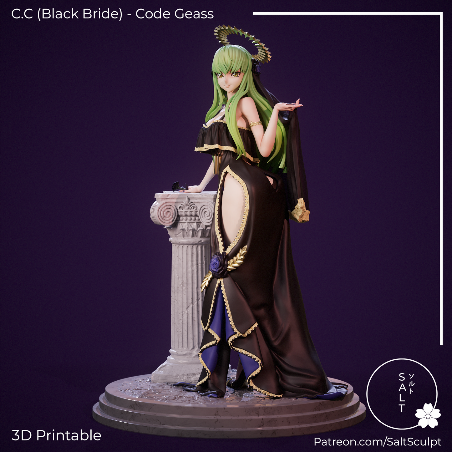 Black Bride - Code Geass | Painted / Unpainted Options