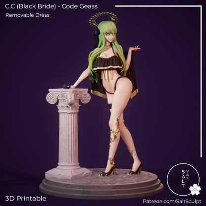 Black Bride - Code Geass | Painted / Unpainted Options