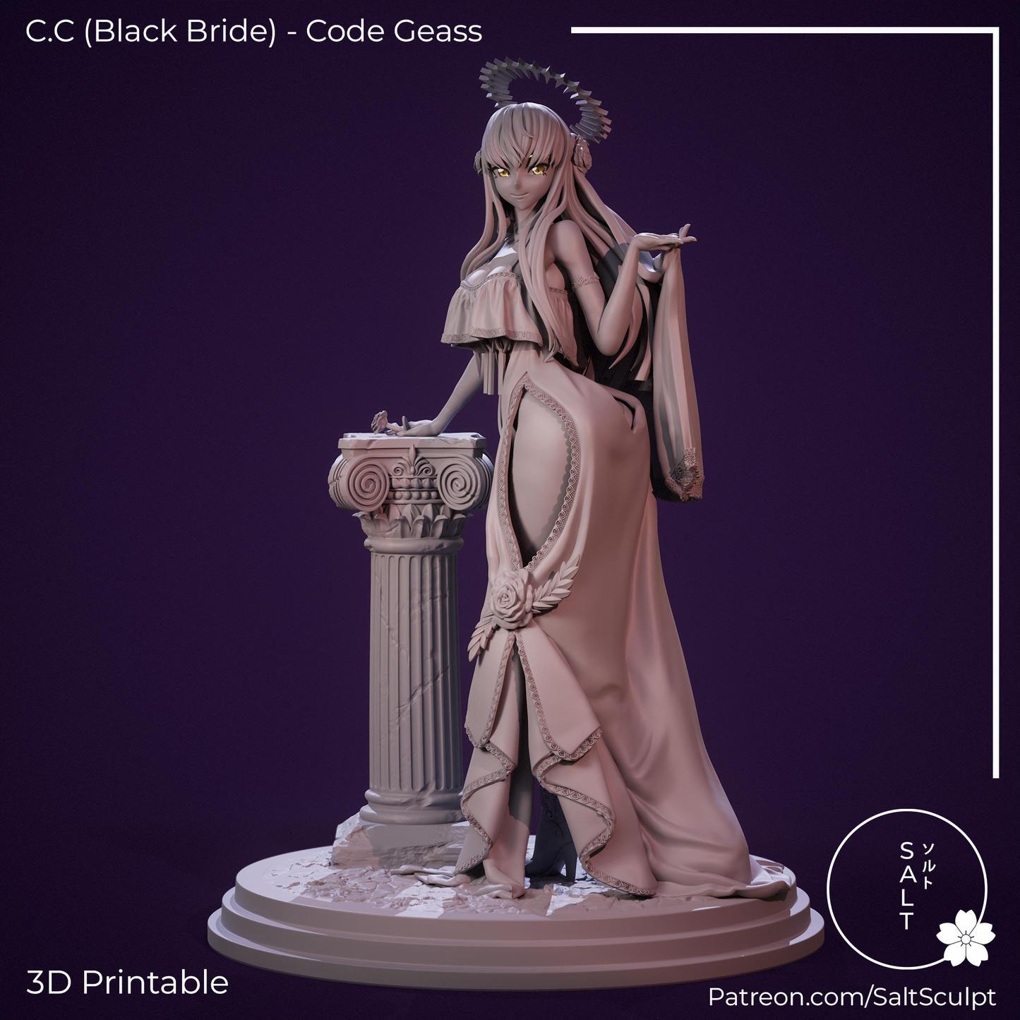 Black Bride - Code Geass | Painted / Unpainted Options