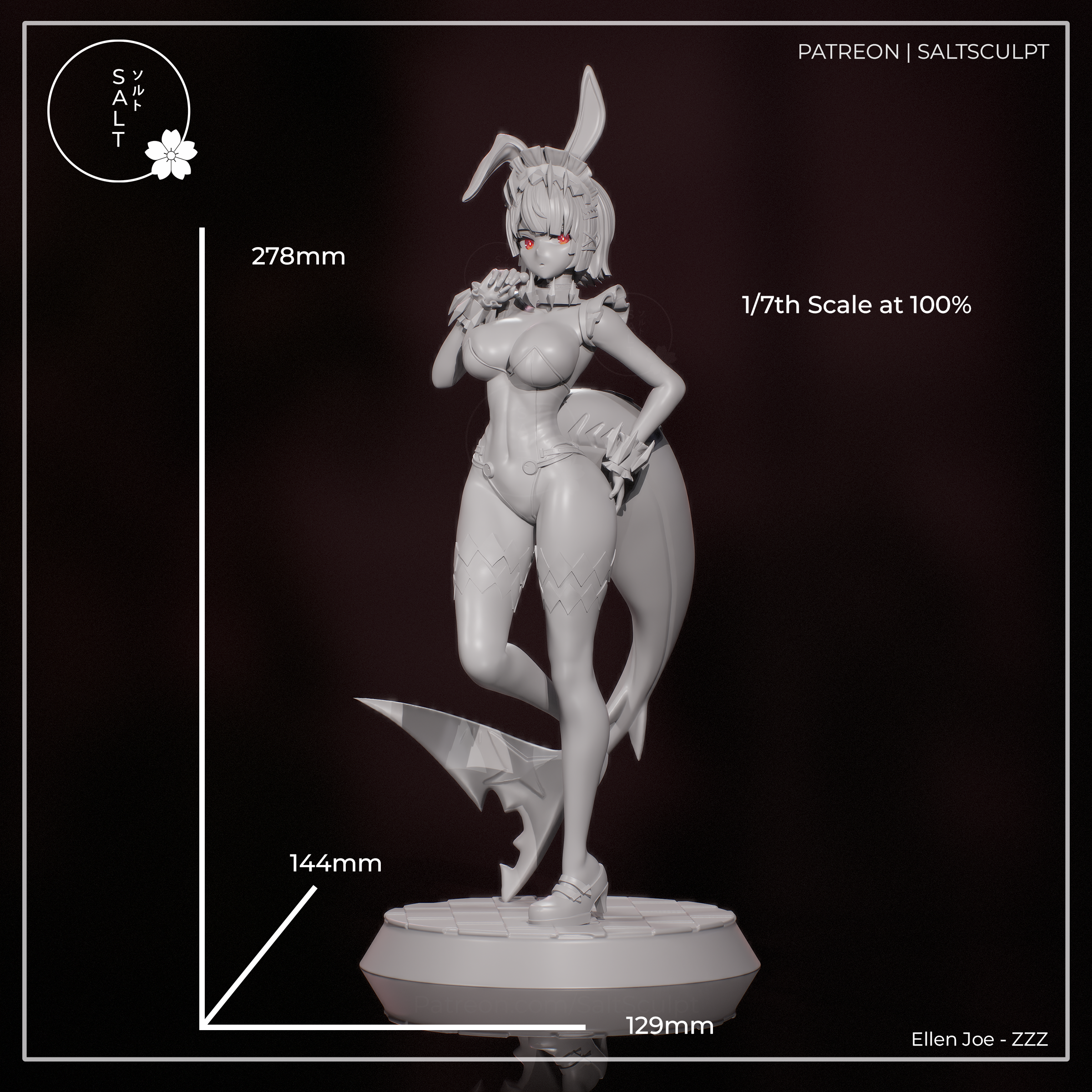 Ellen Joe (Bunny) Unofficial Fan-Made Collectible