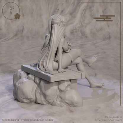 Fern (Hot Springs) - Frieren: Beyond Journeys End | Painted / Unpainted Options