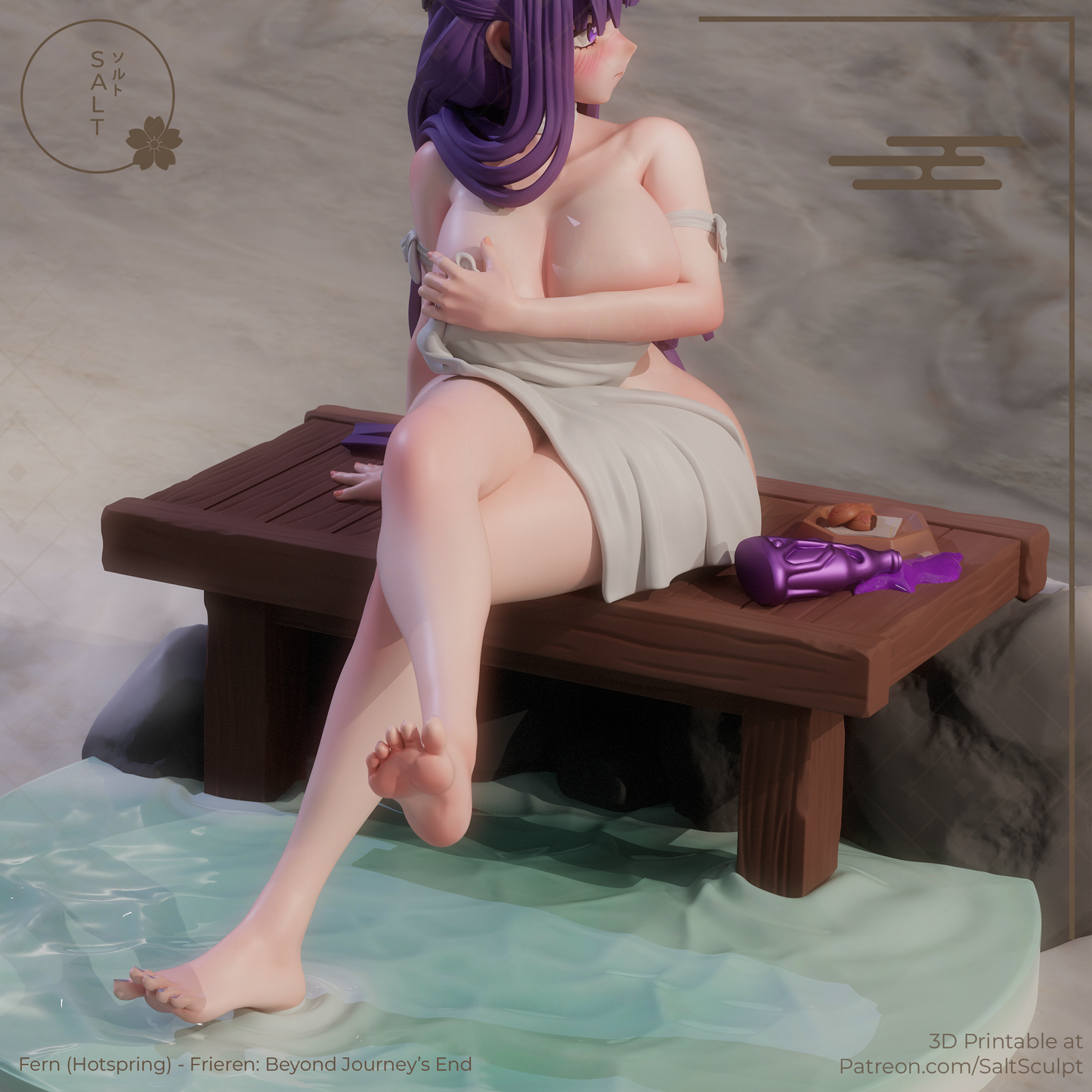 Fern (Hot Springs) - Frieren: Beyond Journeys End | Painted / Unpainted Options