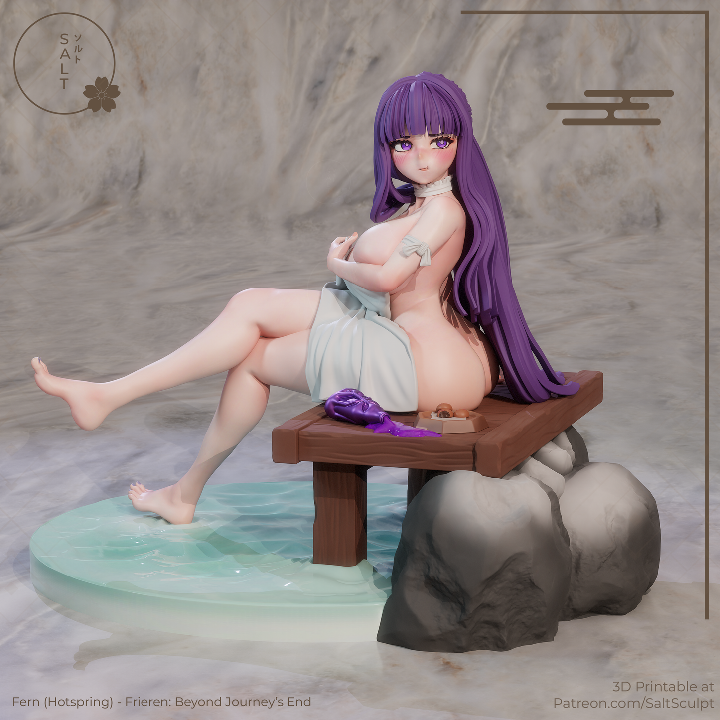Fern (Hot Springs) - Frieren: Beyond Journeys End | Painted / Unpainted Options