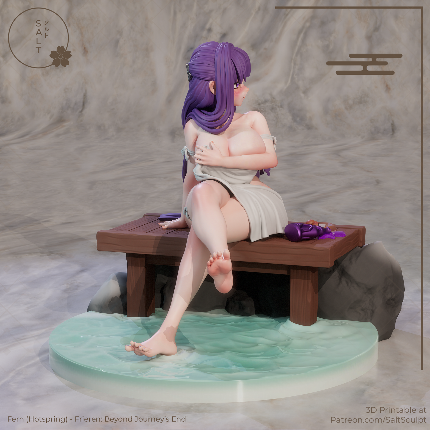 Fern (Hot Springs) - Frieren: Beyond Journeys End | Painted / Unpainted Options