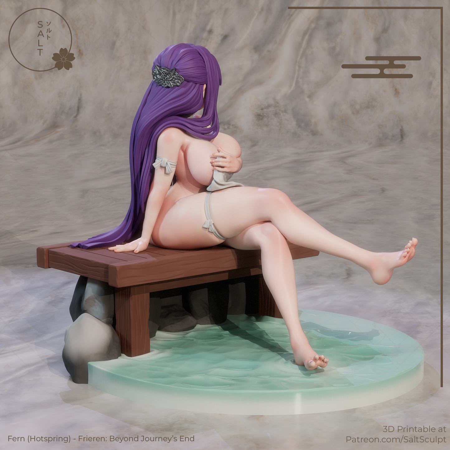 Fern (Hot Springs) - Frieren: Beyond Journeys End | Painted / Unpainted Options