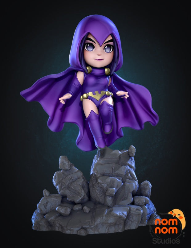 Fan Made Chibi Raven Figure