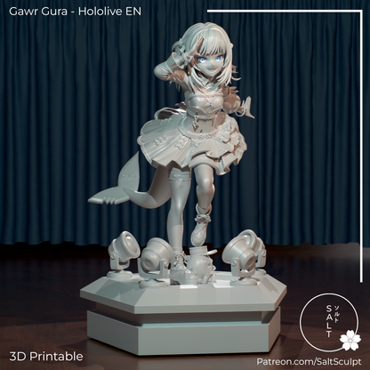 Gawr Gura - Hololive | Painted / Unpainted Options
