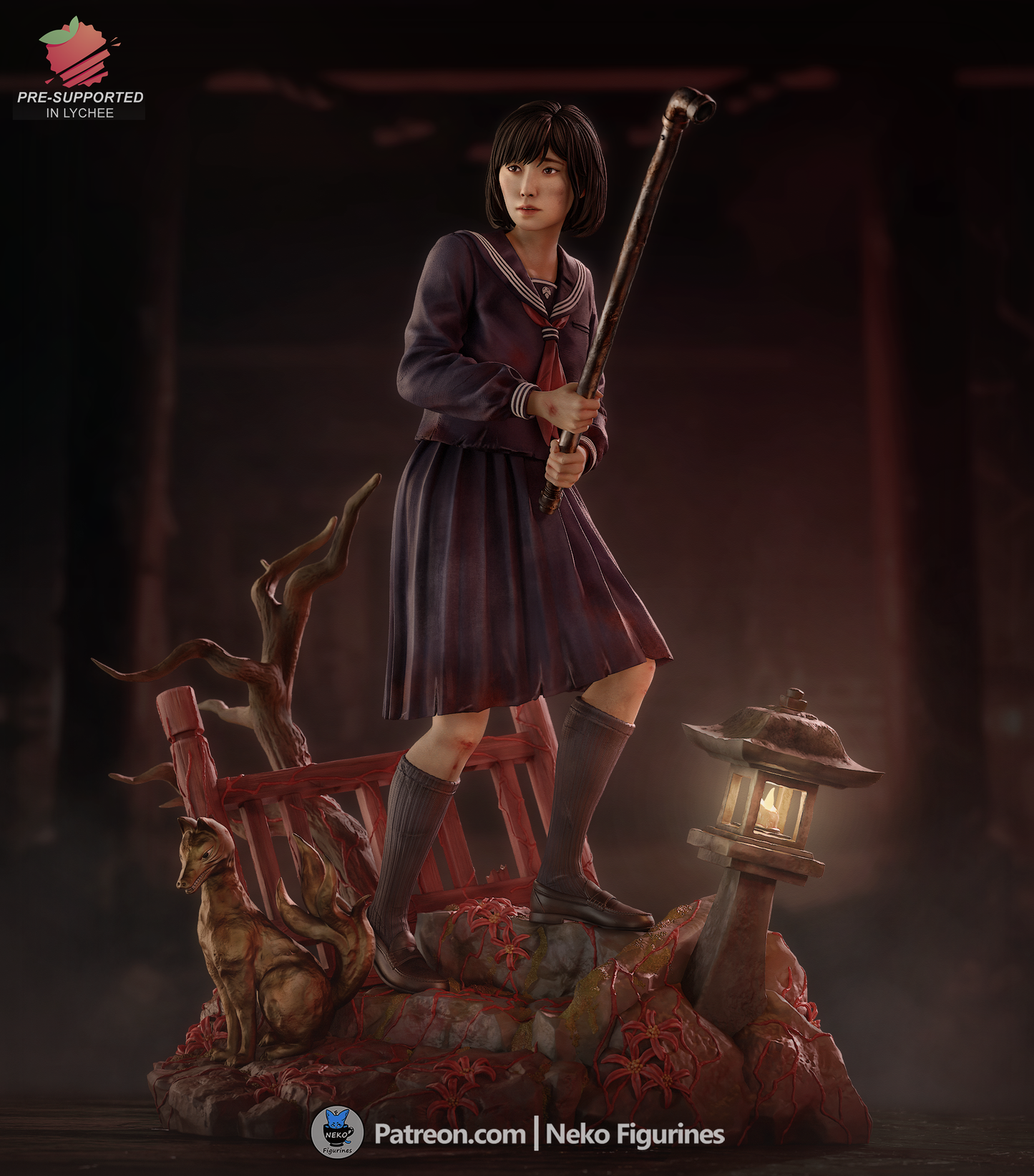 Hinako - Silent Hill F | Painted / Unpainted Options