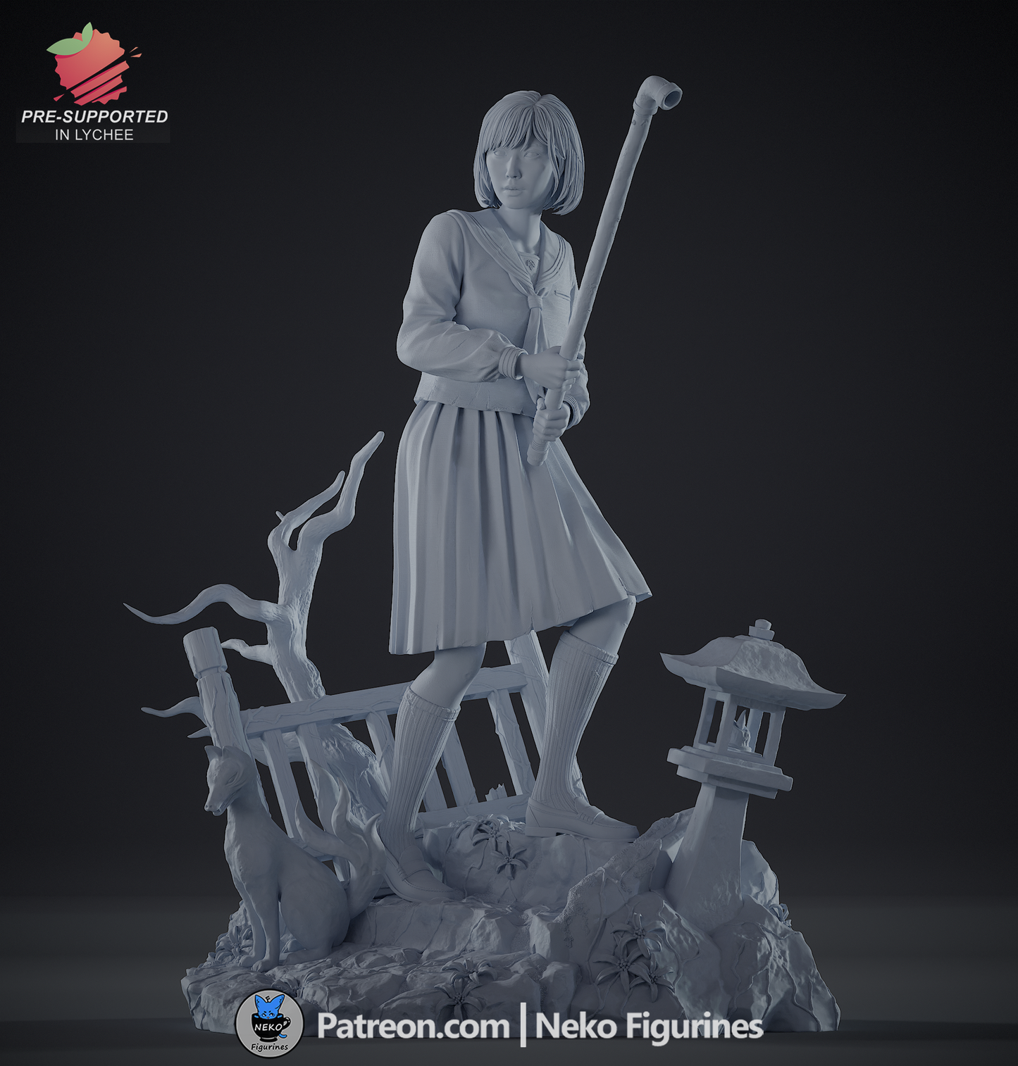 Hinako - Silent Hill F | Painted / Unpainted Options