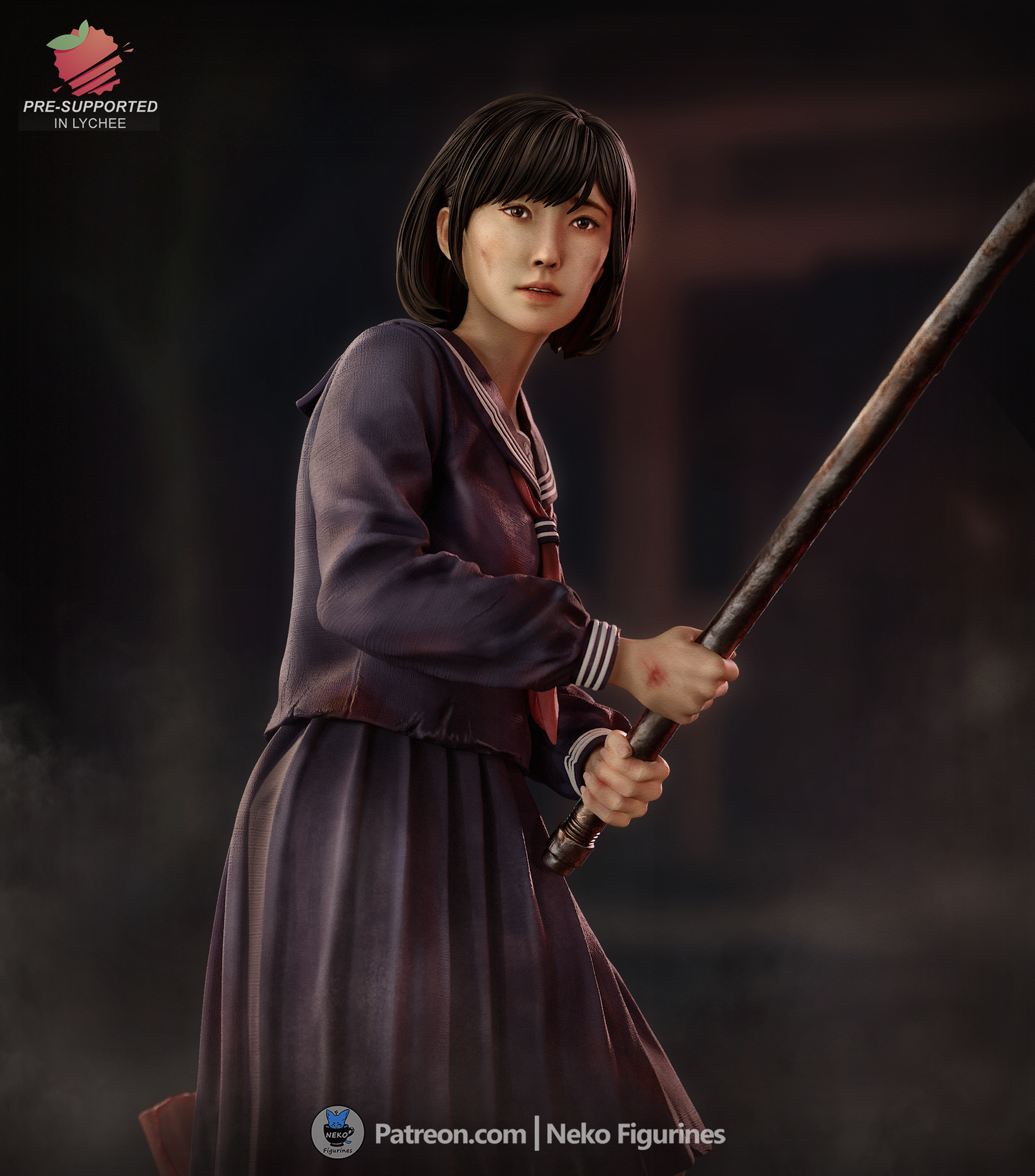 Hinako - Silent Hill F | Painted / Unpainted Options