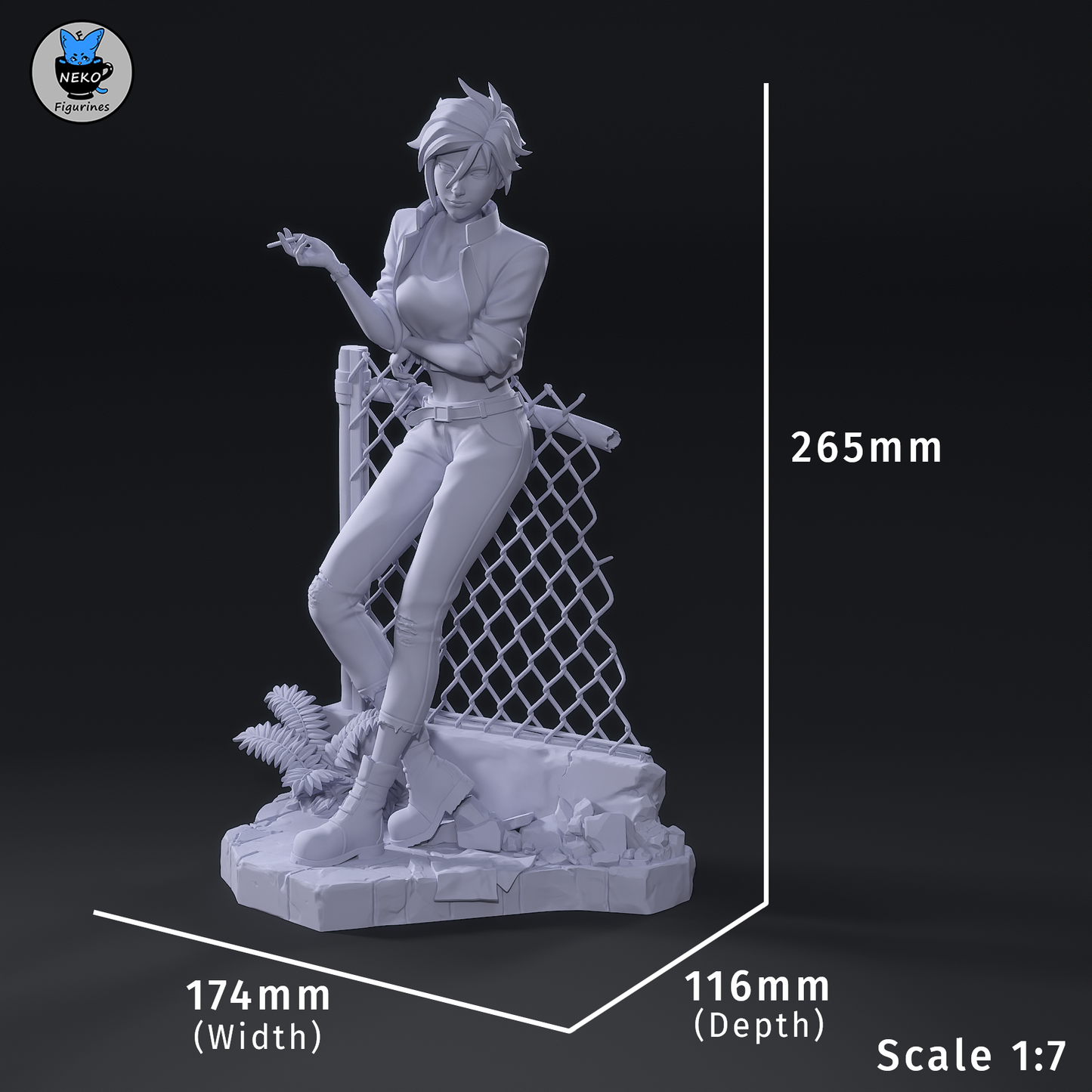 Invisigal - Dispatch | Painted / Unpainted Options